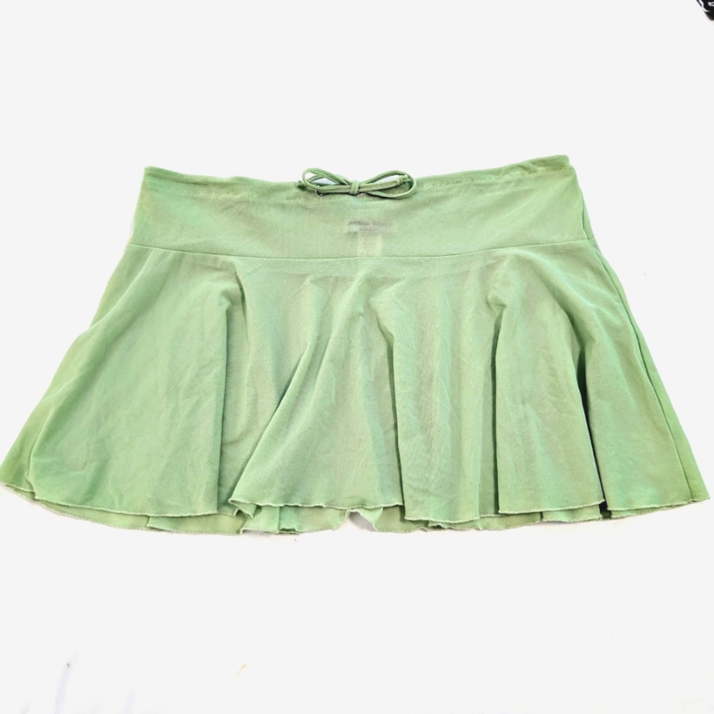 Jordan Taylor Lime Green Swim Cover Up Skirt XL Beach Swimwear